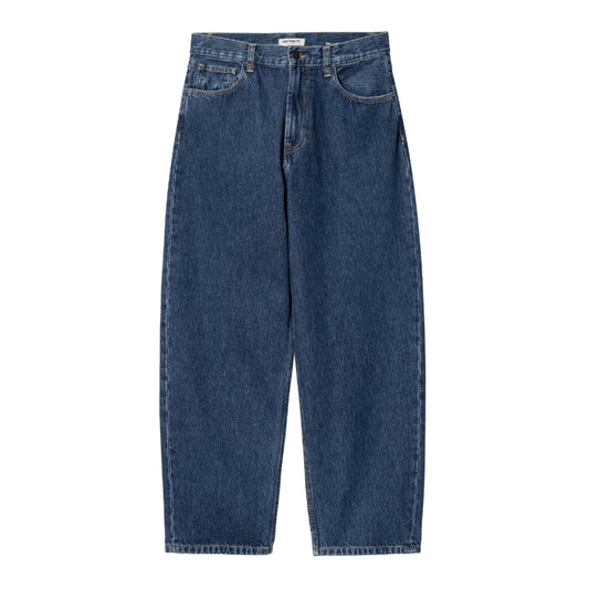 Blue jeans on a white background