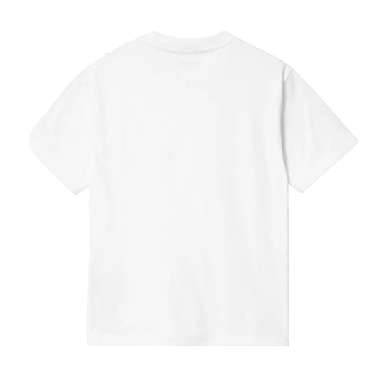 Plain white t-shirt on a white background