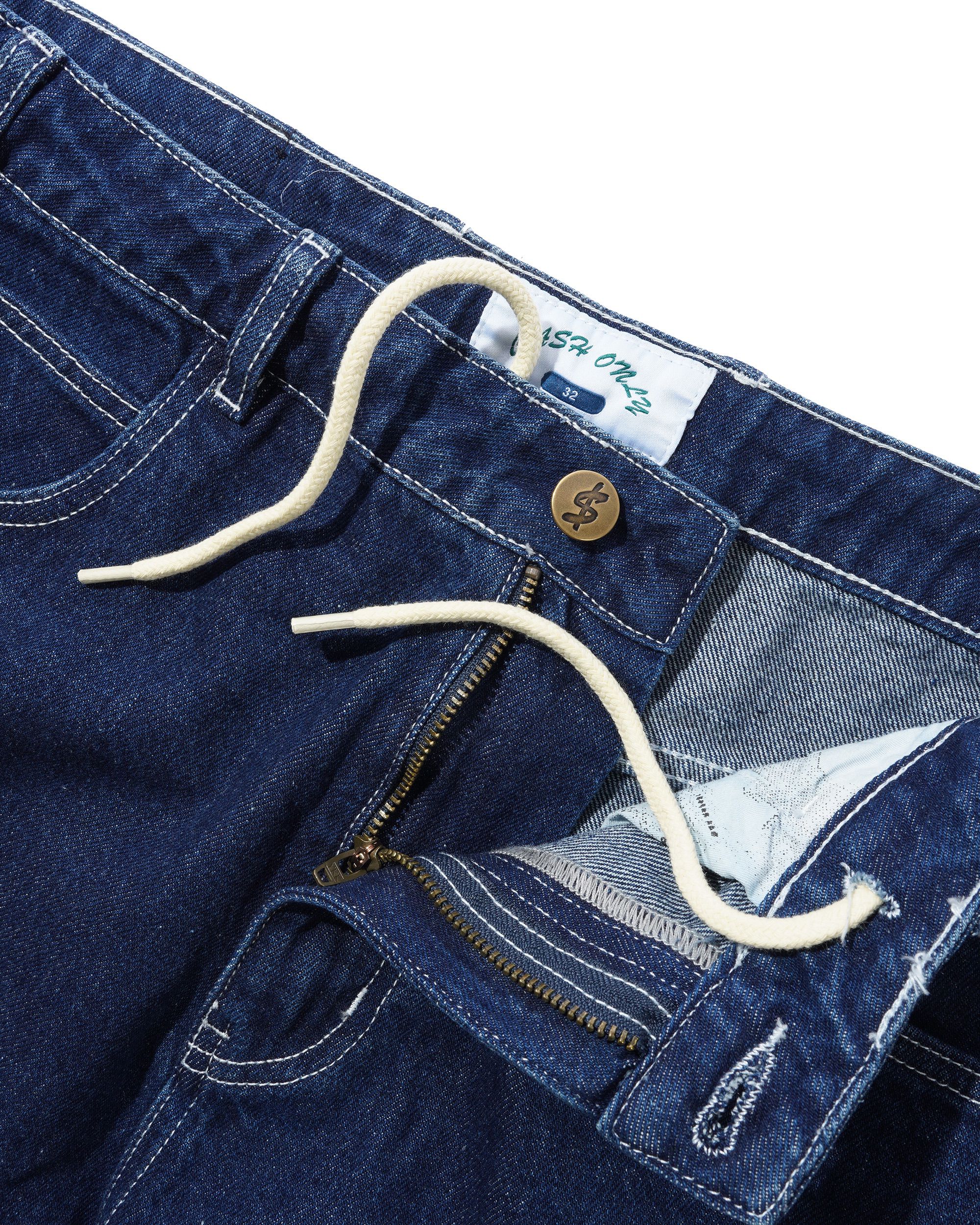 Cash Only Jeans Aleka Denim Dark Indigo – Select Skate Shop Houston