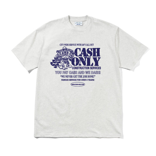 Cash Only Shirt Dash Tee Ash