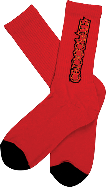 Chocolate Socks Parliament Red