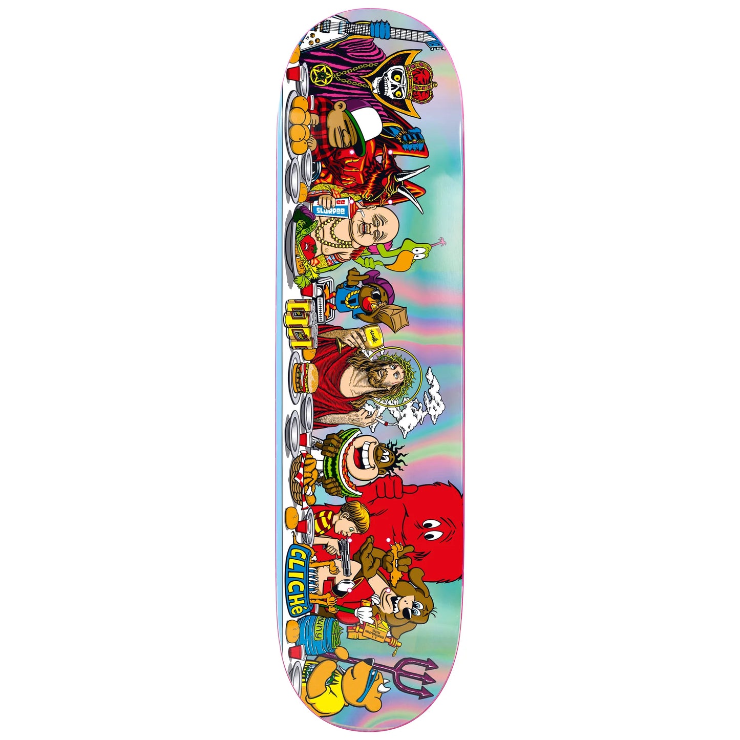 Cliche Skateboard Deck Last Supper Golden Ticket Blind Bag 8.5