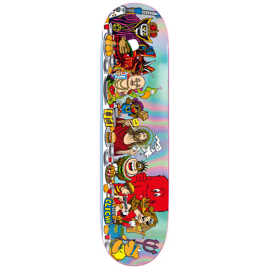 Cliche Skateboard Deck Last Supper Golden Ticket Blind Bag 8.5