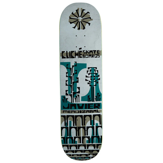 Cliche Skateboard Deck Mendizabal Griptape Art 8.25
