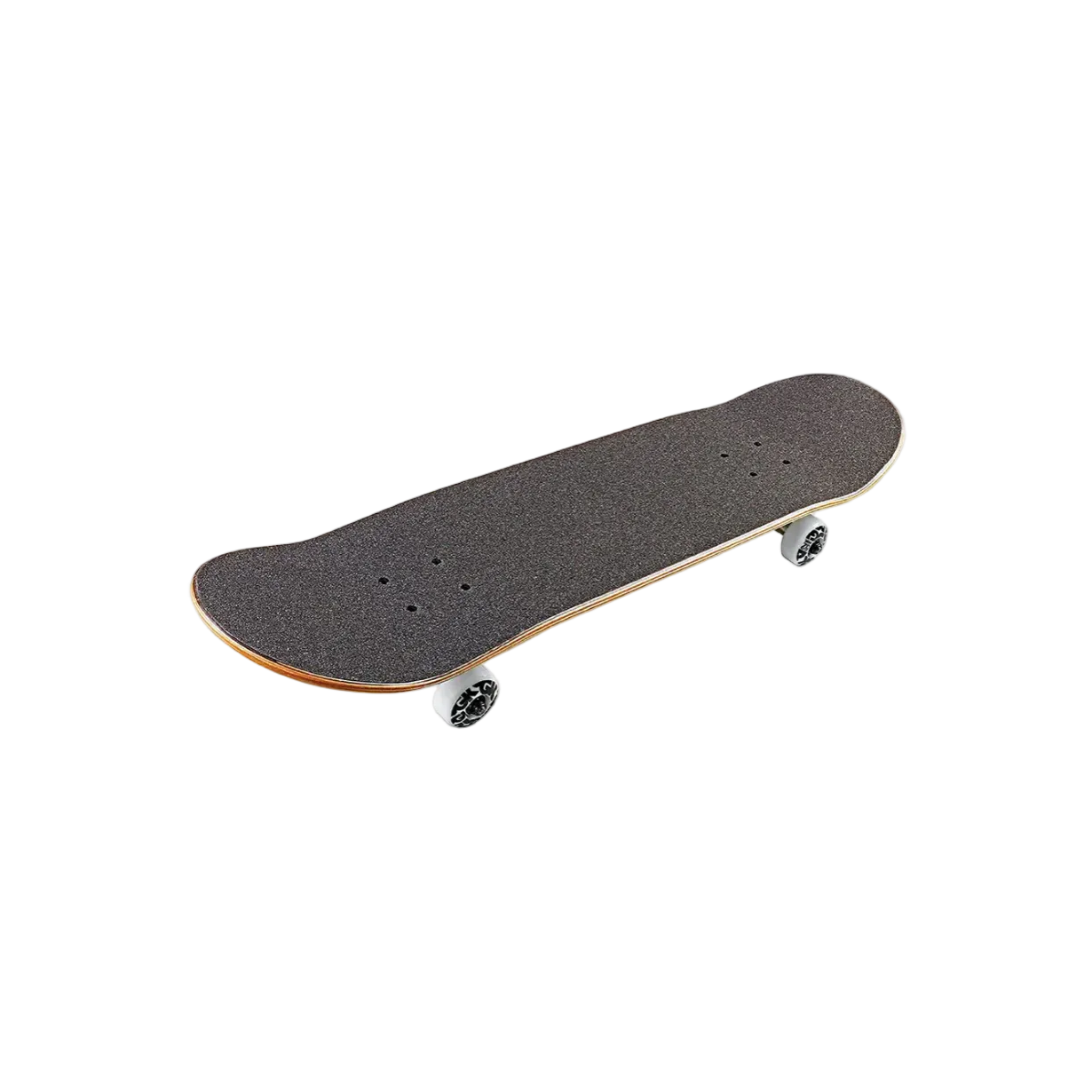 Skateboard on a white background