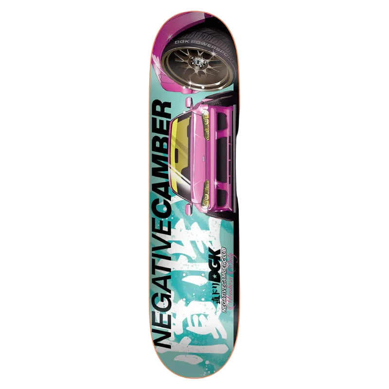 DGK Skateboard Deck Camber Club 8.25