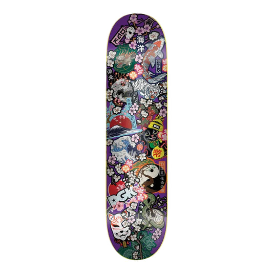 DGK Skateboard Deck Eastern Slaps 8.25