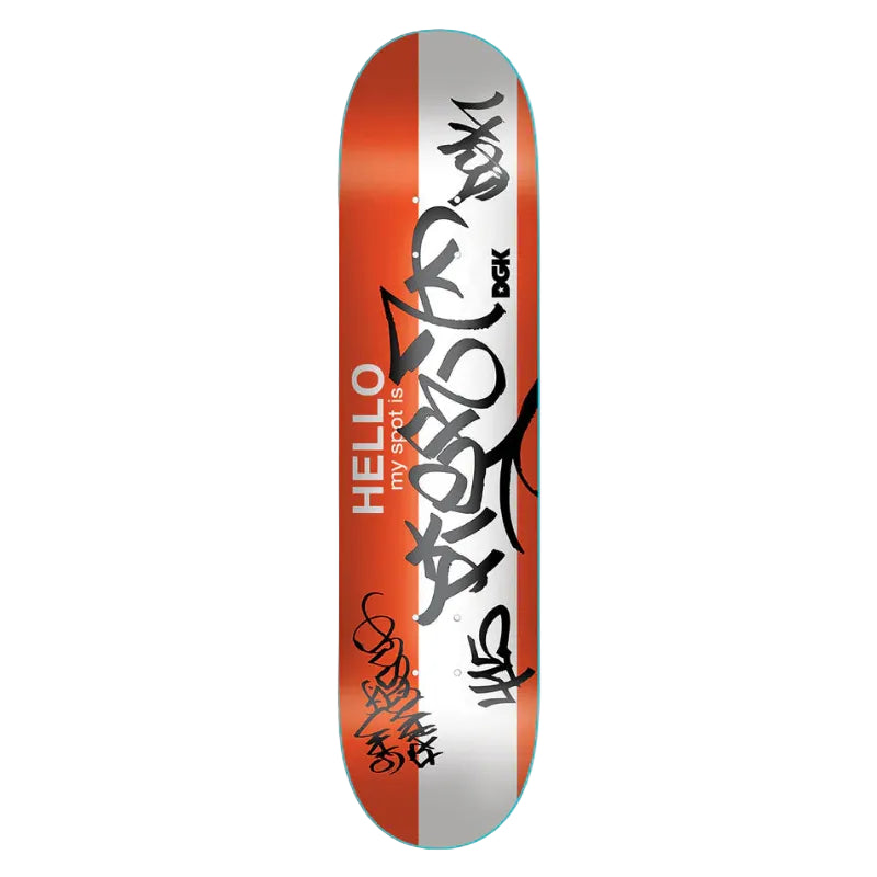 DGK Skateboard Deck My Spot Is Pier 7 8.38