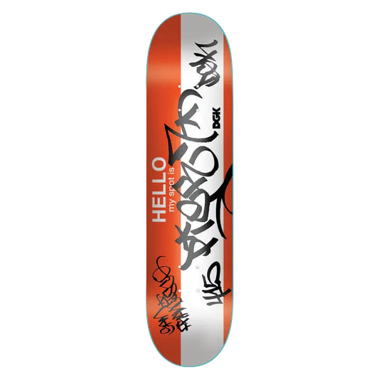 DGK Skateboard Deck My Spot Is Pier 7 8.06