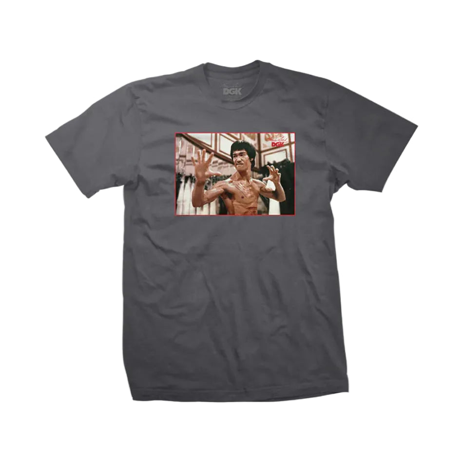 DGK x Bruce Lee Shirt Focus Charcoal