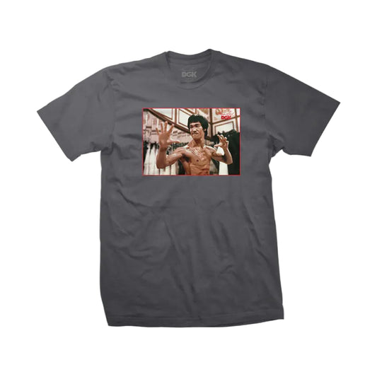 DGK x Bruce Lee Shirt Focus Charcoal