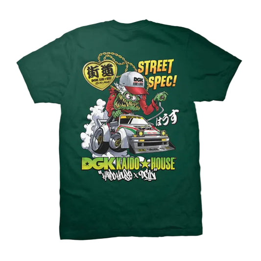 DGK x Kaido House Shirt Wide Open Forest Green