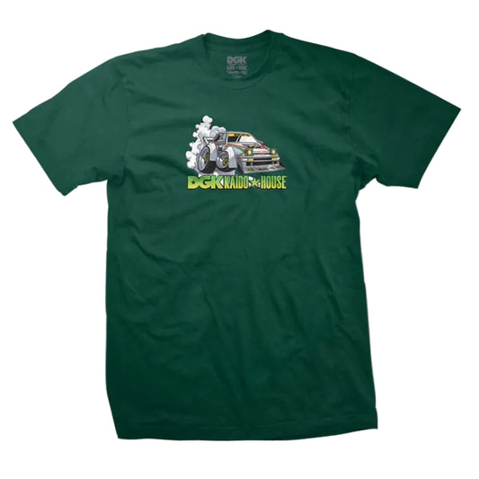 DGK x Kaido House Shirt Wide Open Forest Green