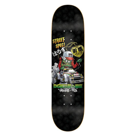 DGK x Kaido House Skateboard Deck Wide Open Embossed 8.06
