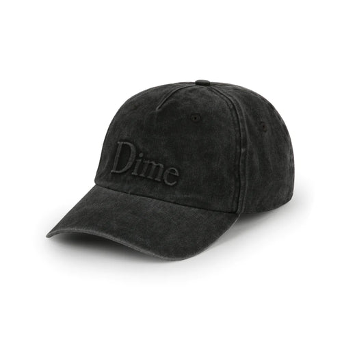 Dime Classic Uniform Embossed Cap - Charcoal Washed