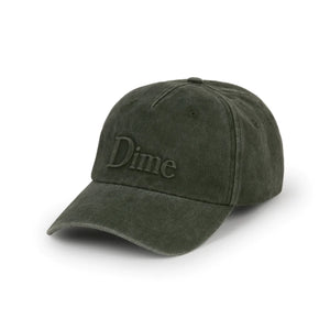 Dime Classic Uniform Embossed Cap - Military Washed