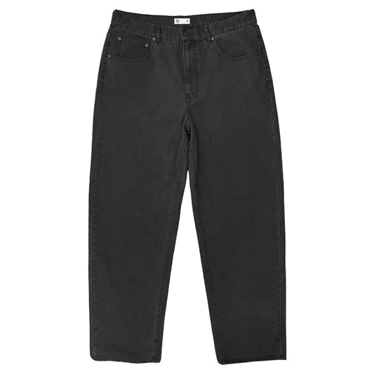 Black pants on a white background