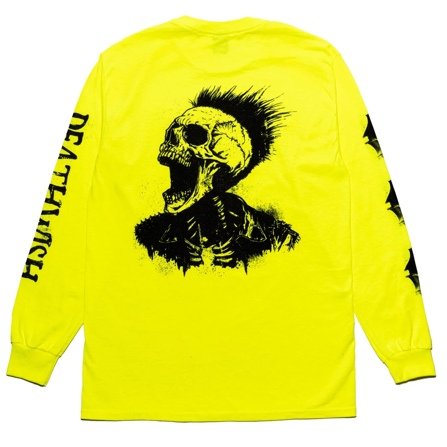 Deathwish Shirt Creeping Long Sleeve Neon