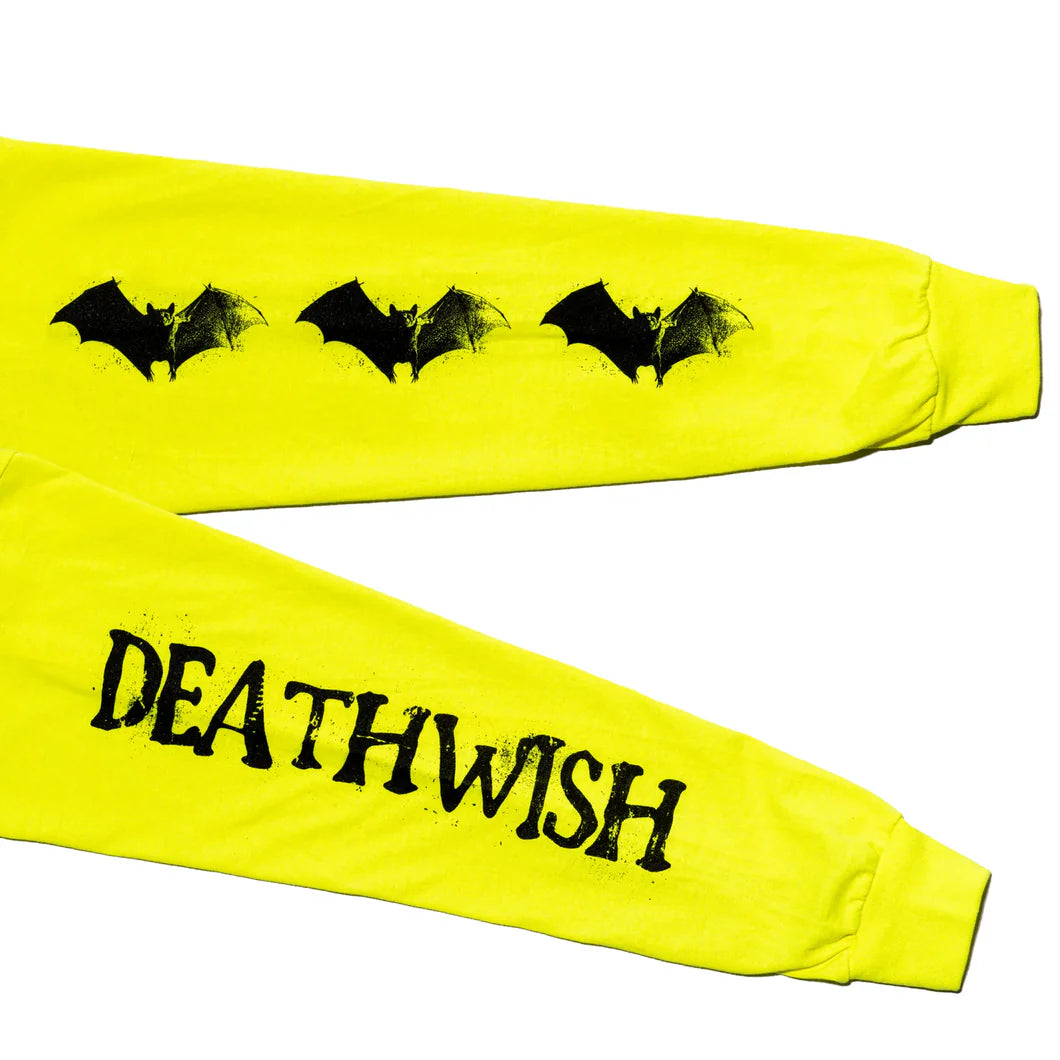 Deathwish Shirt Creeping Long Sleeve Neon