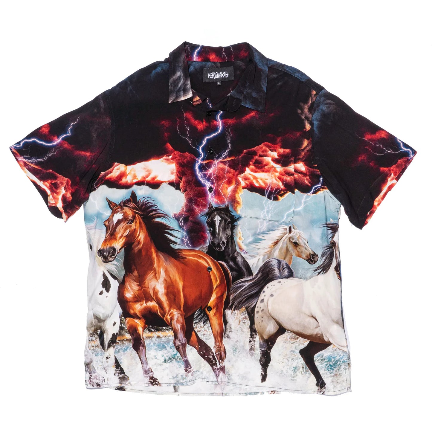 Deathwish Shirt Post Modern Button Up