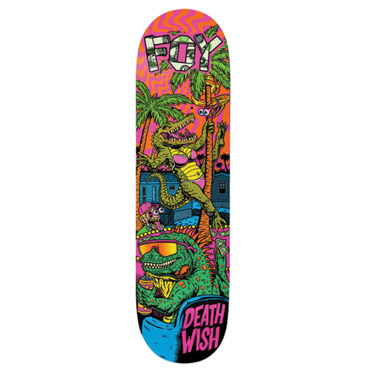 Deathwish Skateboard Deck Foy Dysfunction 8.25