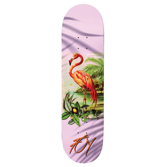 Deathwish Skateboard Deck Foy Flamingo 8.0