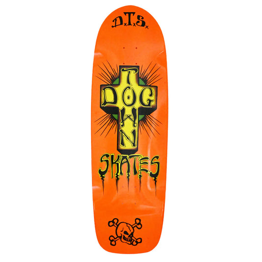 Dogtown Skateboard Deck Biggest Boy Neon Orange 10.0