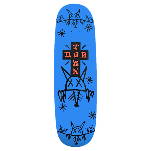 Dogtown Skateboard Deck Rat Face 2 Square Egg 9.383