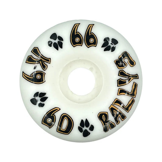 Dogtown Wheels K9 Rallys White 60mm 99A