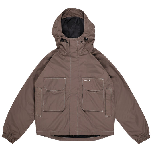 Quasi Enso Jacket Limestone Brown