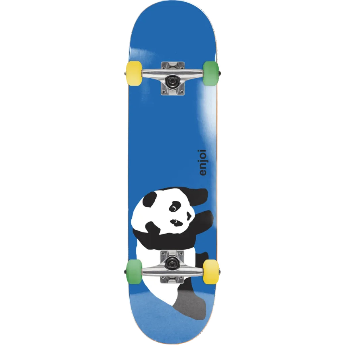 Enjoi Complete Skateboard Panda Blue Soft Top 7.0