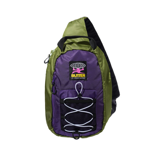 Butter Goods Express Shoulder Bag Grass Purple