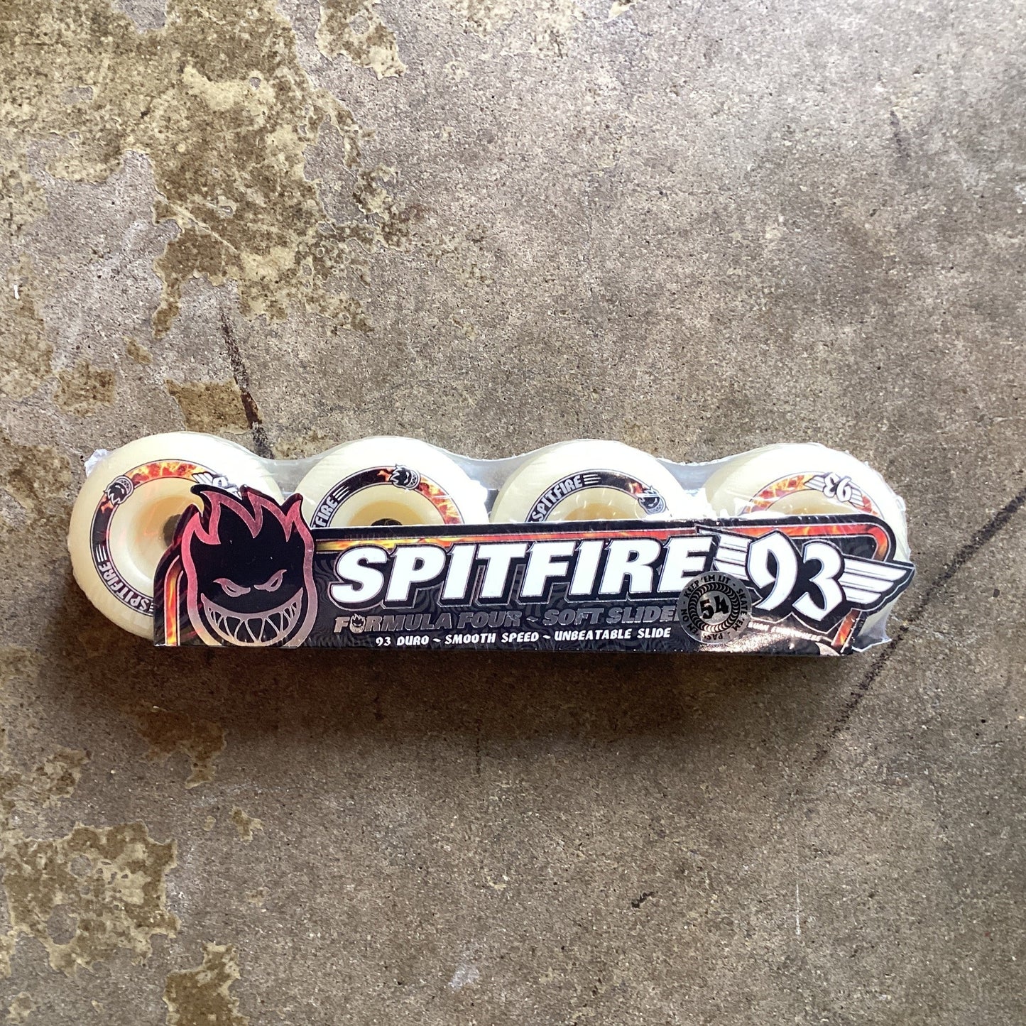 Spitfire Wheels Formula 4 Soft Sliders 54mm 93A