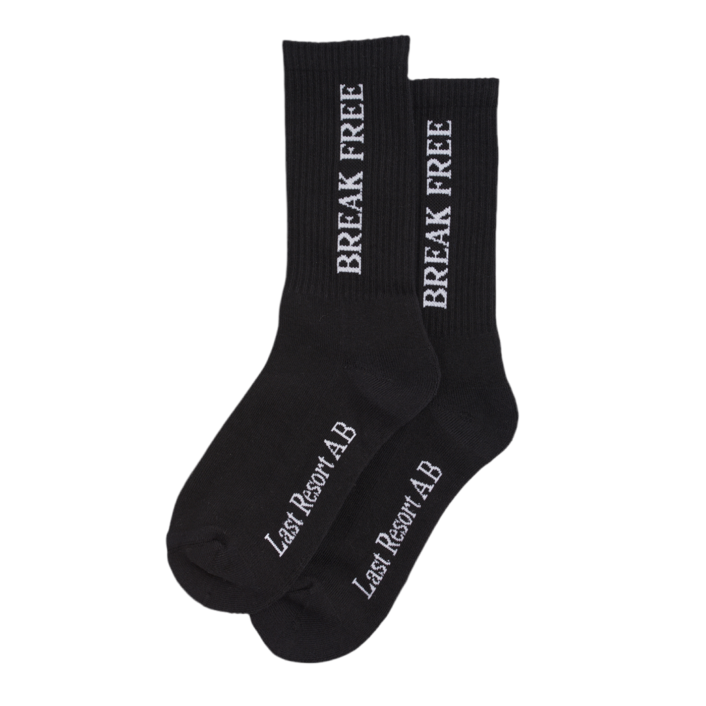 Last Resort Socks Break Free Black