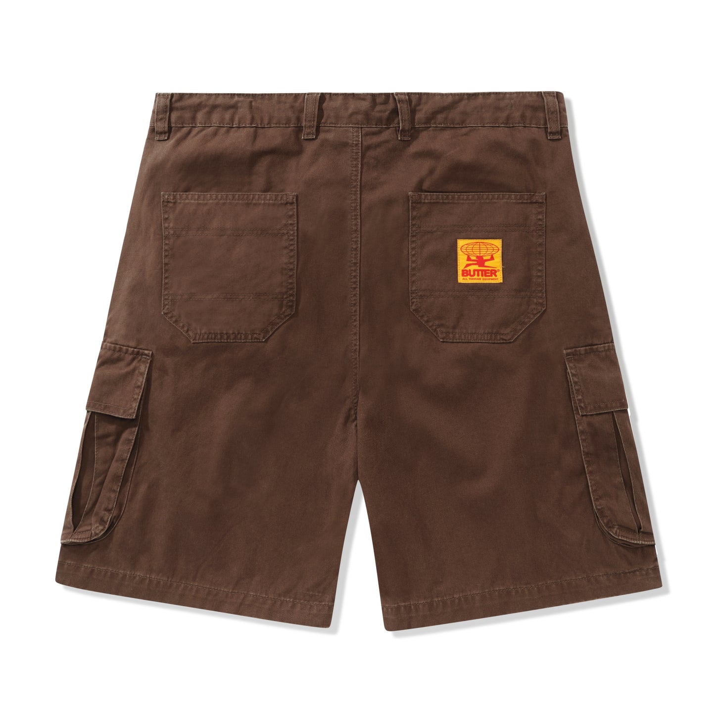 Butter Goods Field Cargo Shorts Brown