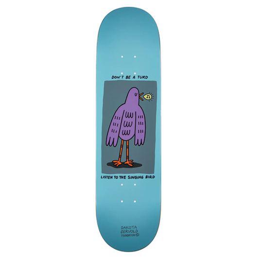 Foundation Skateboard Deck Dakota Servold Nature Rhyme 8.25