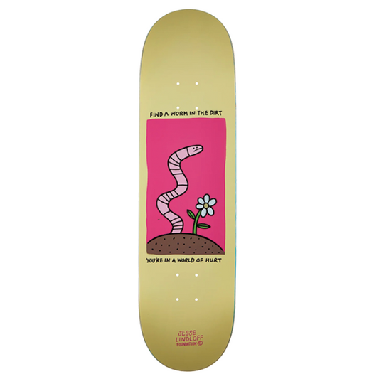 Foundation Skateboard Deck Jesse Lindloff Nature Rhyme 8.5