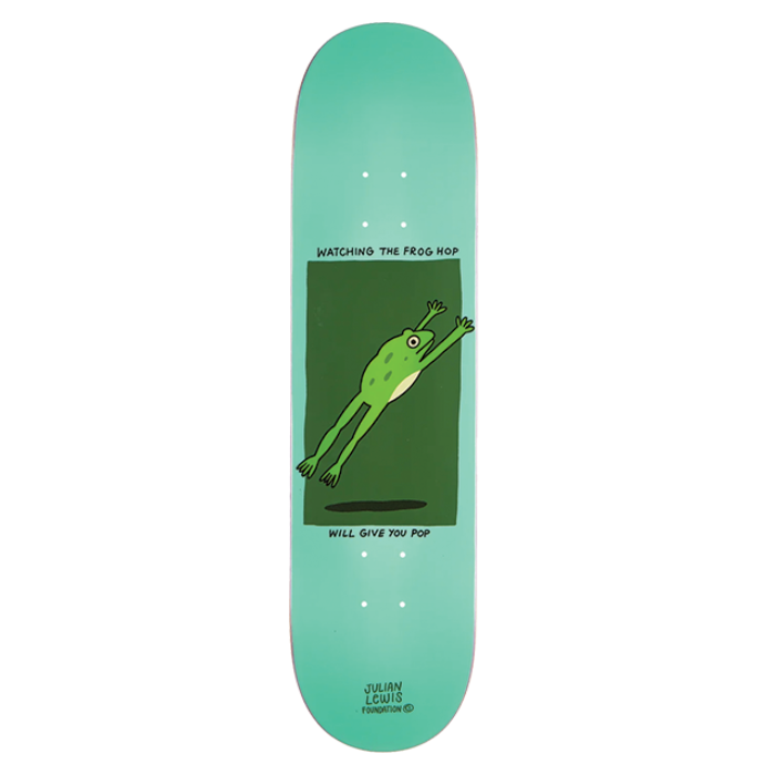 Foundation Skateboard Deck Julian Lewis Nature Rhyme 8.0
