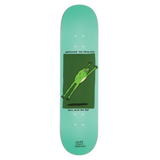 Foundation Skateboard Deck Julian Lewis Nature Rhyme 8.0