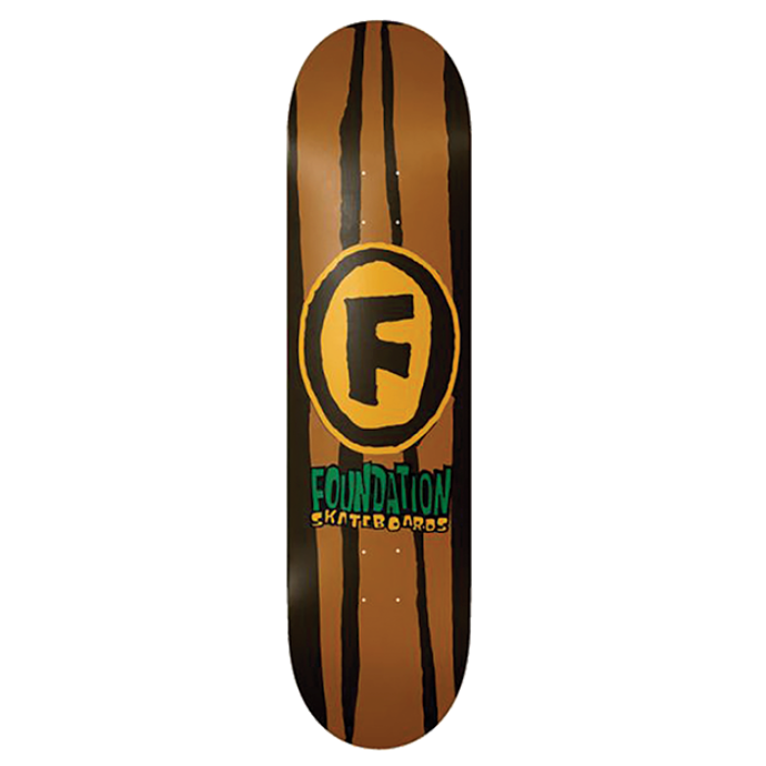 Foundation Skateboard Deck Reboot 8.38