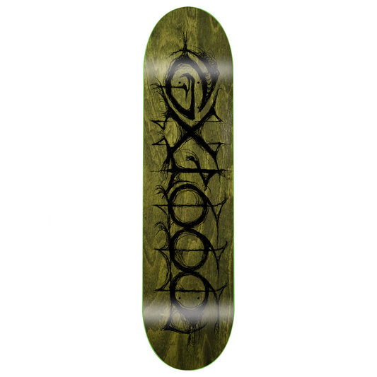 GX1000 Skateboard Deck Dino Olive 8.25