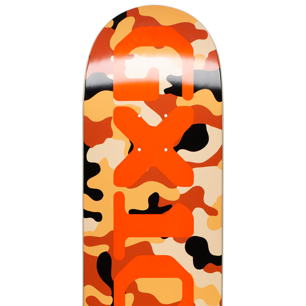 GX1000 Skateboard Deck OG Logo Camo Orange 8.75