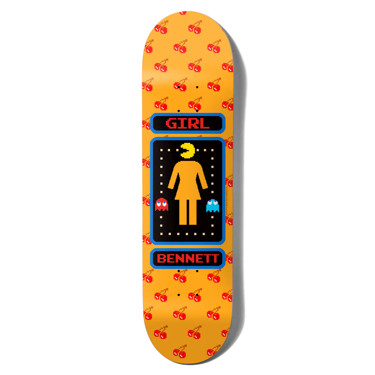 Girl Skateboard Deck Bennett Pac Man 8.5