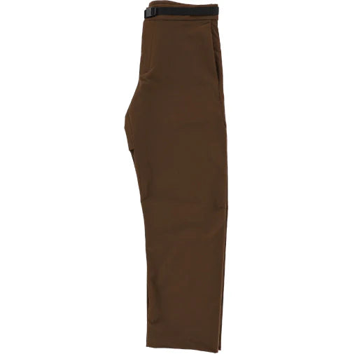 Brown pants on a white background