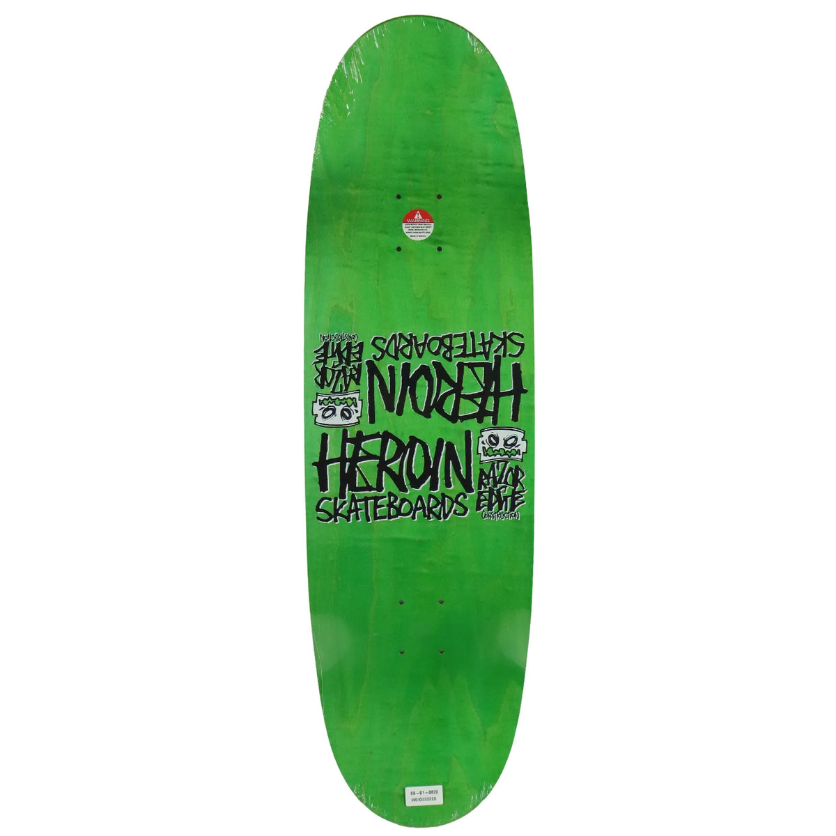 Heroin Skateboard Deck Hard Boiled Egg 9.25