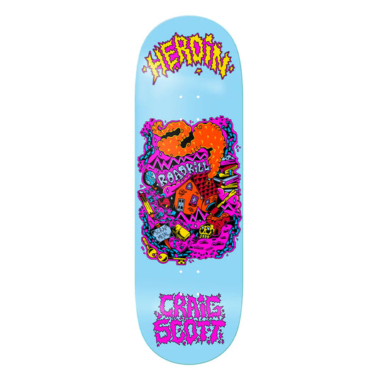 Heroin Skateboard Deck Questions Scrap Metal 10.0