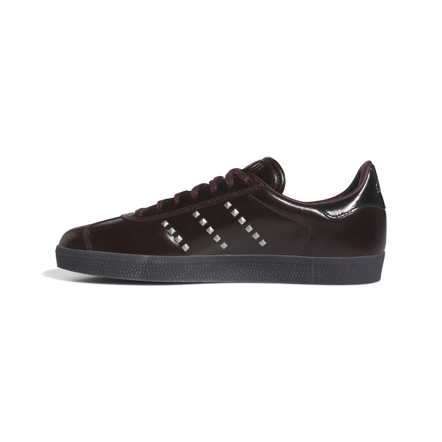 Adidas x Dime Skateboarding Shoes Gazelle ADV Maroon Silver