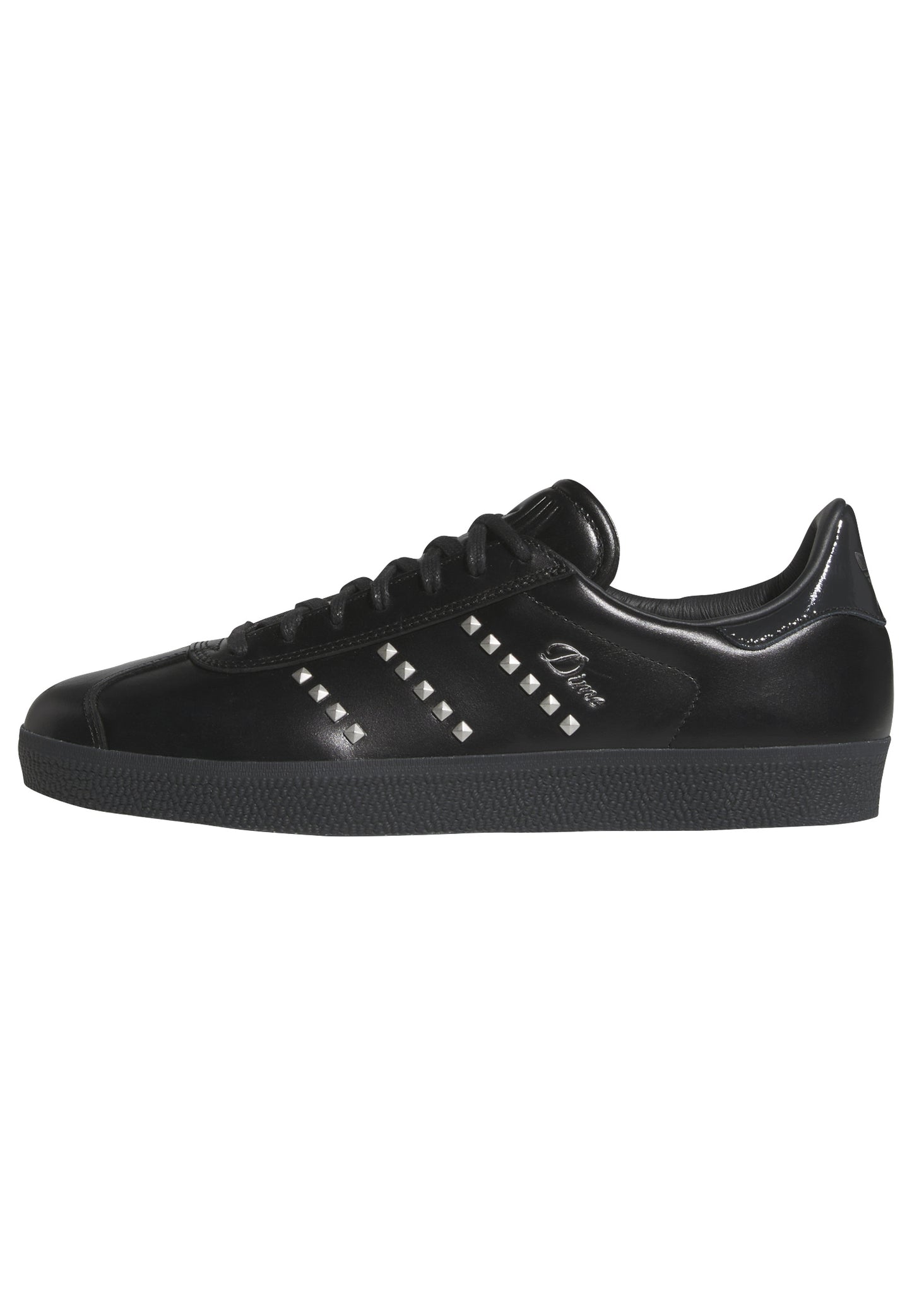 Adidas x Dime Skateboarding Shoes Gazelle ADV Black Silver