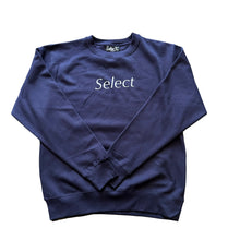 Load image into Gallery viewer, Select &quot;Italic&quot; Crewneck - Navy