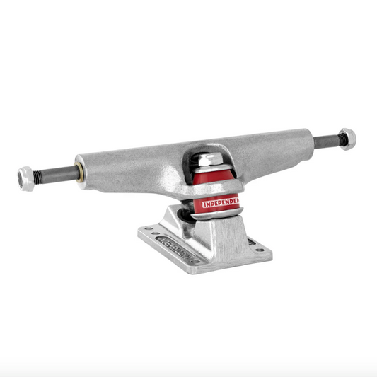 Skateboard truck with 'Indie' branding on a white background